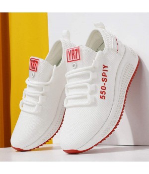 Lightweight Mesh Casual Shoes Wholesale Cheap Sneakers In Stock Women Shoes White Shoes Customized Logo