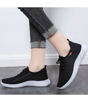 Women Sneakers Breathable Sport Running Shoes Fashion Lightweight Ladies Platform Casual Sneakers White Women Vulcanized Shoes